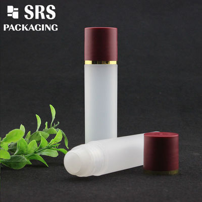 Customizable 30ml Plastic Roll On Bottle for Sampling Assorted Colors with Leak Proof Design