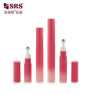 ABS Plastic Cap Airless Roll On Bottle With AS Plastic Bottle 304 Stailess Steel Ball At In Zhejiang