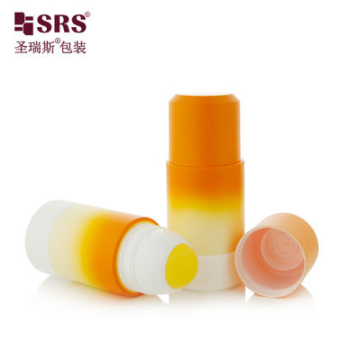 RPPE-75ml Customize Colors And Sizes Refillable Roll On Bottle For Essential Oils PP / PCR Plastic Material Direct Sale SRS Packaging