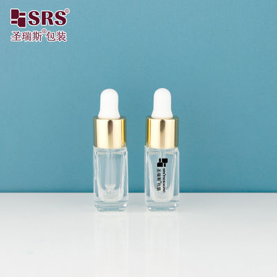 D97-4ml Black Silkscreen Logo Customized Essential Oil Glass Dropper Bottle For Precision Dispensing