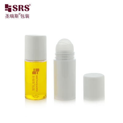 PET43-130ML Empty PET Roll On Bottle Roller Ball Dispenser Leak-Proof And Durable For Deodorant