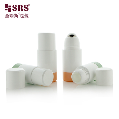 PP PCR Refillable Roll On Bottle 50ml 75ml for Deodorant and Skincare