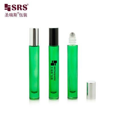 Round Shape 10ml No Leakage Glass Roller Ball Bottle for Perfume and Essential Oil