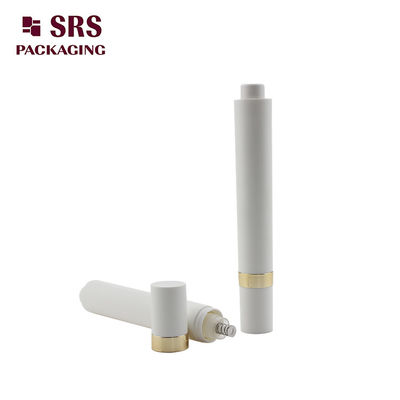 SRS luxury 15ml plastic white color airless roll on bottle for eye cream