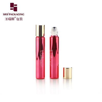 SRS Hot Selling 8ml Tube Thin Wall Glass Roll on Bottle for Perfume Essential Oil