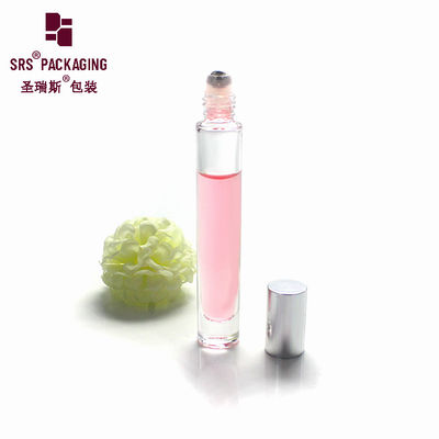 Empty Thick Wall Clear Glass Essential Oil Roll On Bottles 10Ml