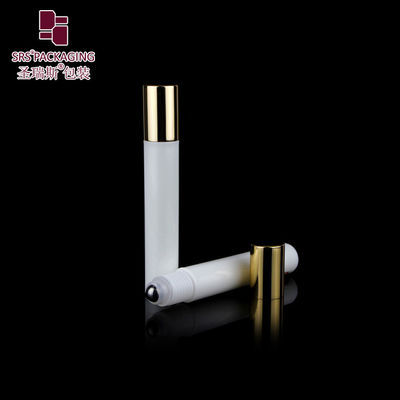 15ml Steel Ball Roll On Bottle with Aluminum Cap and Customizable Color PP Injection Technology