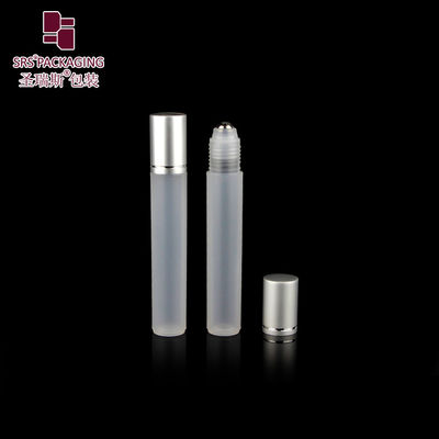 Steel Ball Aluminum Cap 15ml PP Injection Roll On Bottle Silk Print or Hot Stamp