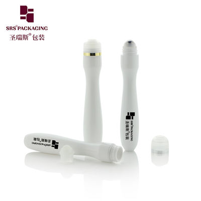 SRS8449-15ML Waist Shape Eye Serum Roll On Bottle ODM With Metal Ball