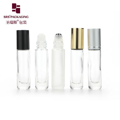 304 Stainless Steel Glass Ball Roll On Bottle For Personal Care