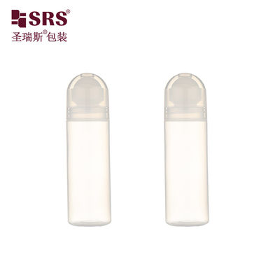 RPPD-90ML Clear Plastic Pharmaceutical Roll On Bottle With Screw Cap