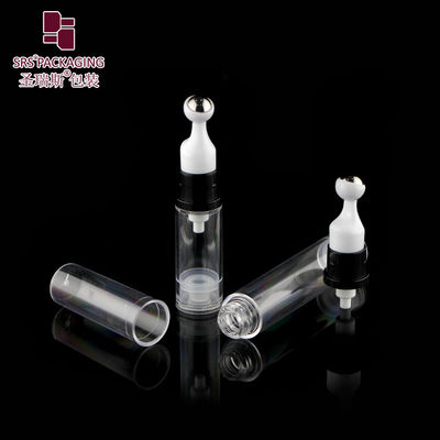 A0031-5ml 10ml 12ml 15ml Eye Cream Bottle With Roll On Balls Airless Pump Roller Bottle Empty Packaging Supplier